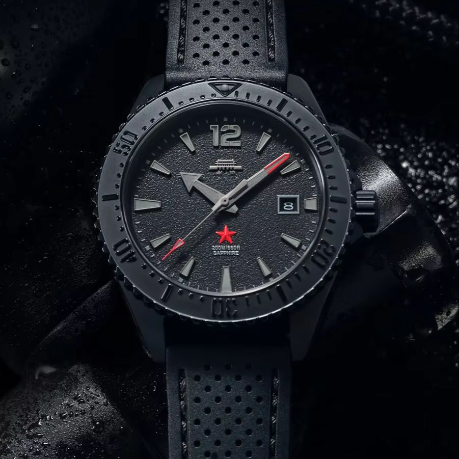 Luxury Watch In China - Jam Tangan Beijing Dark Black Diver