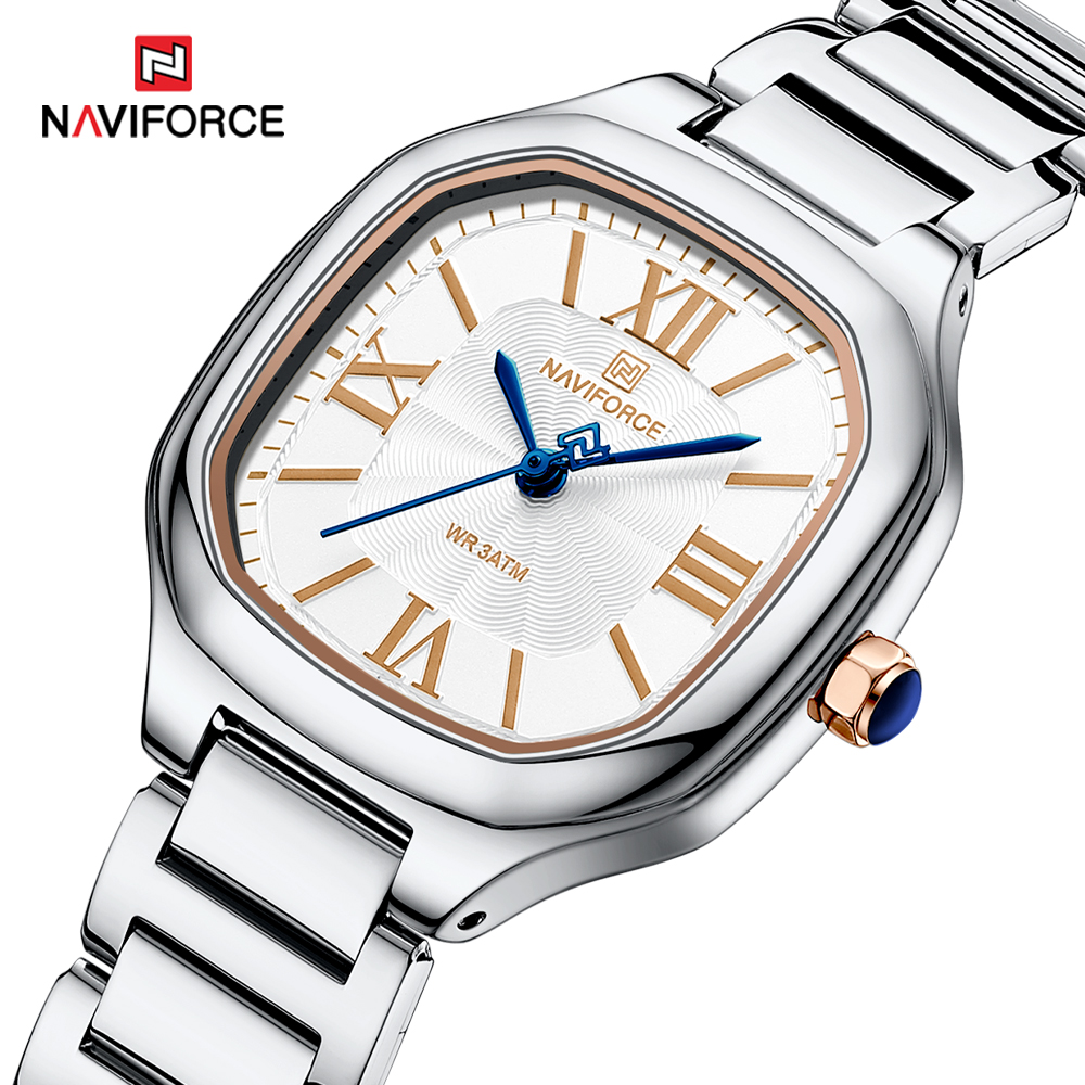 Luxury Watch Black - NAVIFORCE Jam Tangan Wanita Mewah Dial