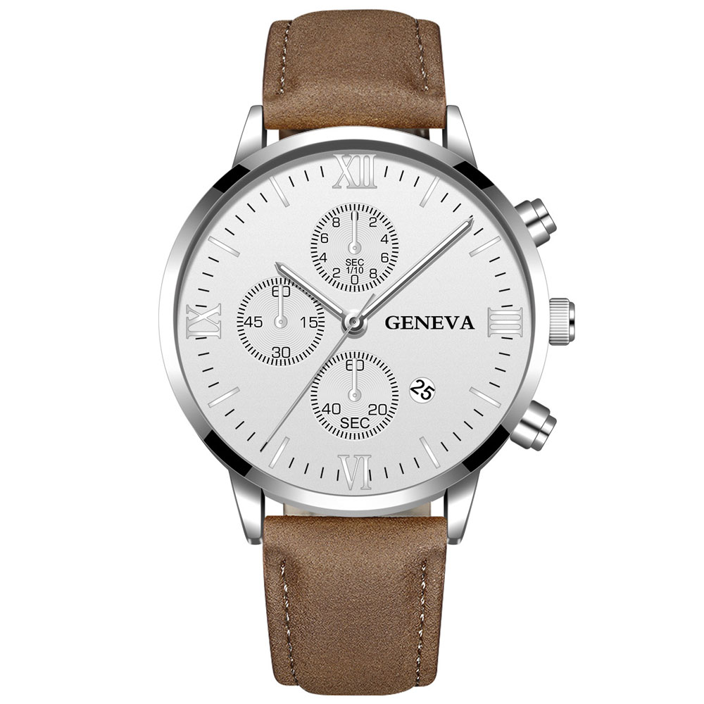Luxury Watch Packaging Box - Geneva Fashion Pria Tanggal Paduan Kasus