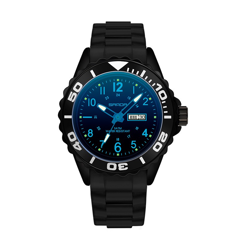 Sapphire Crystal Display - Sanda jam tangan wanita merek terkenal