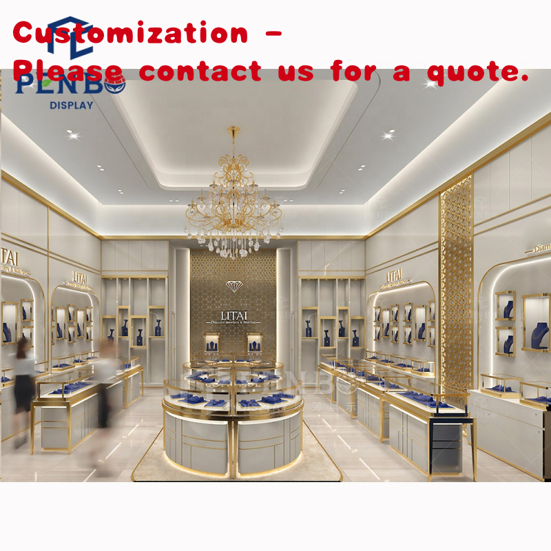 Luxury Watch E Jewellery - Etalase Toko Perhiasan Mewah Custom, Meja