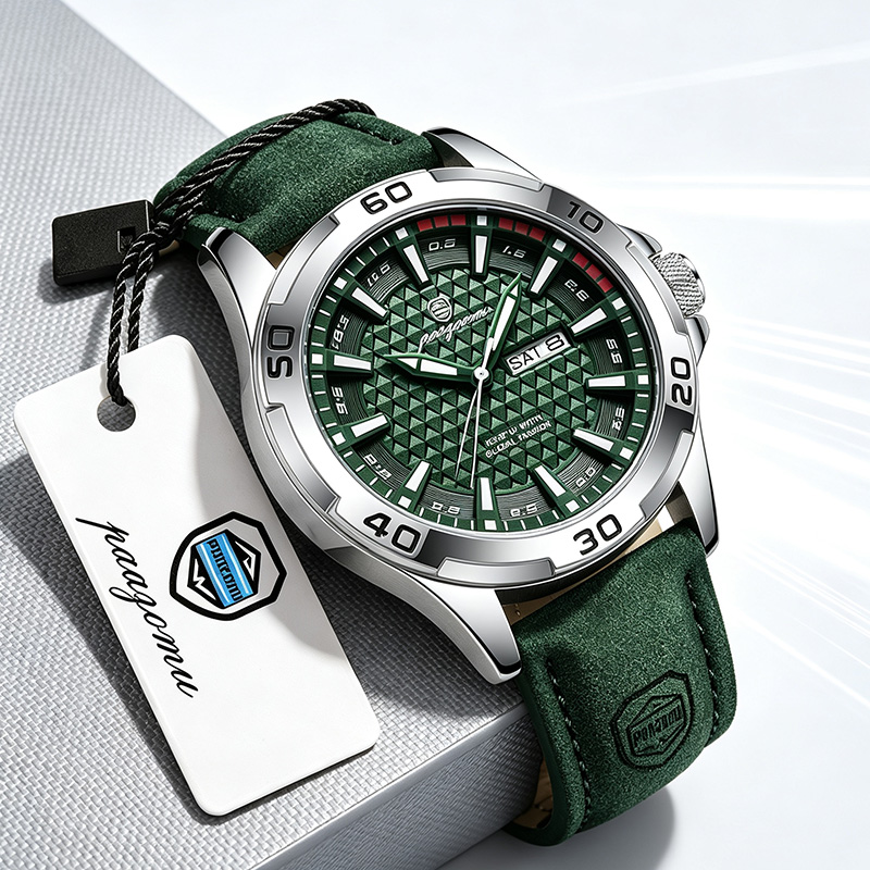 Luxury Watch Holder For Men - PAAZOMU Jam Tangan Pria Merek Mewah