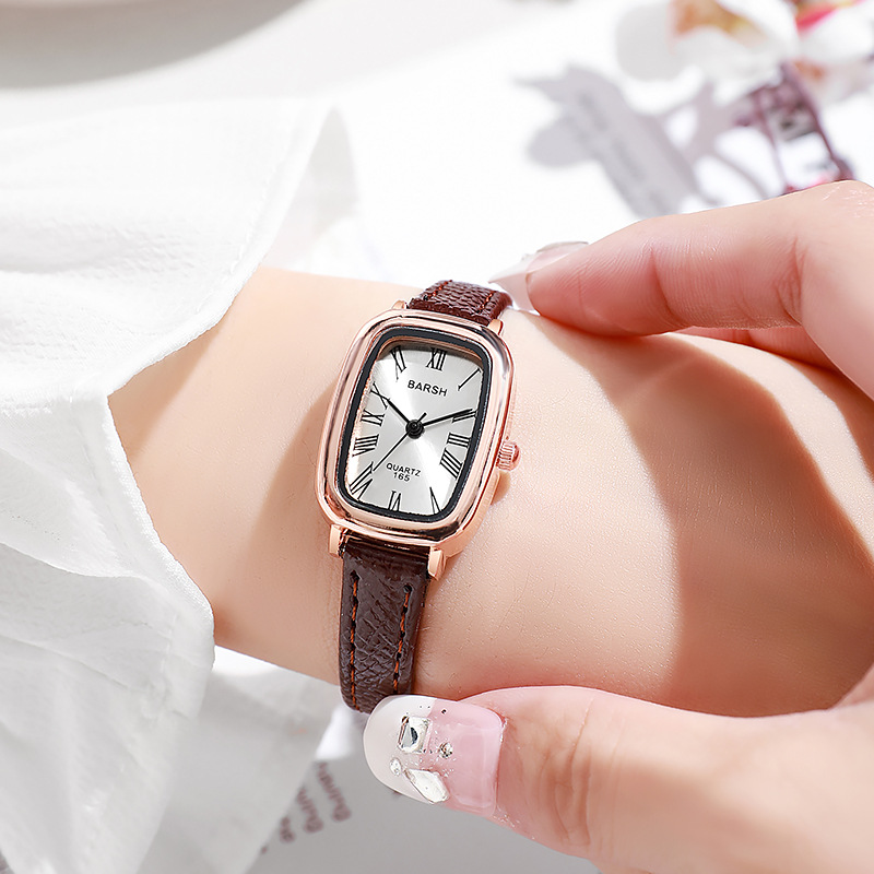 Luxury Watch With Leather Strap - Jam Tangan Kuarsa Modis Jam Tangan