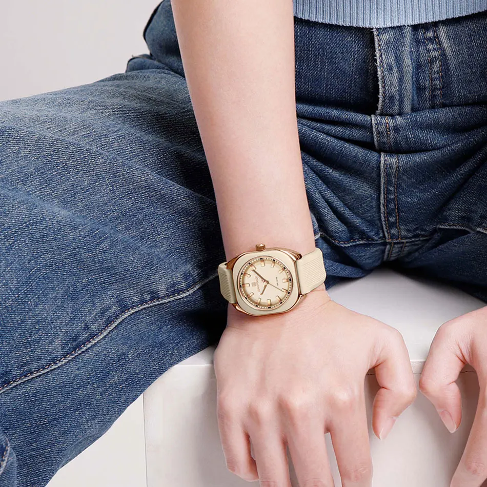 Luxury Watch Black - Jam Tangan Wanita NAVIFORCE 5061 Merk