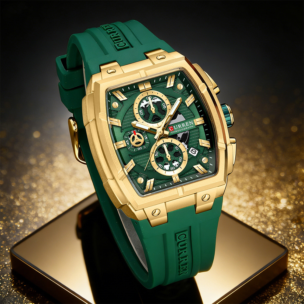 Luxury Watch Men - Jam Tangan Mewah Vintage CURREN untuk