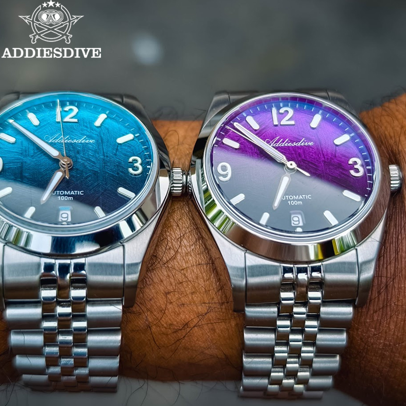 Luxury Watch Packaging Box - ADDIESDIVE Jam Tangan Mekanis Otomatis Baru