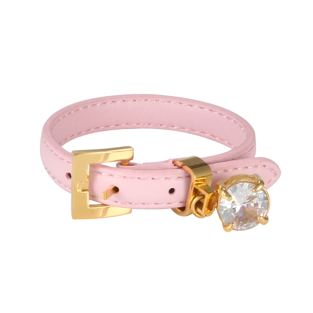 Luxury Watch E Jewellery - Gelang kulit untuk wanita pria CZ