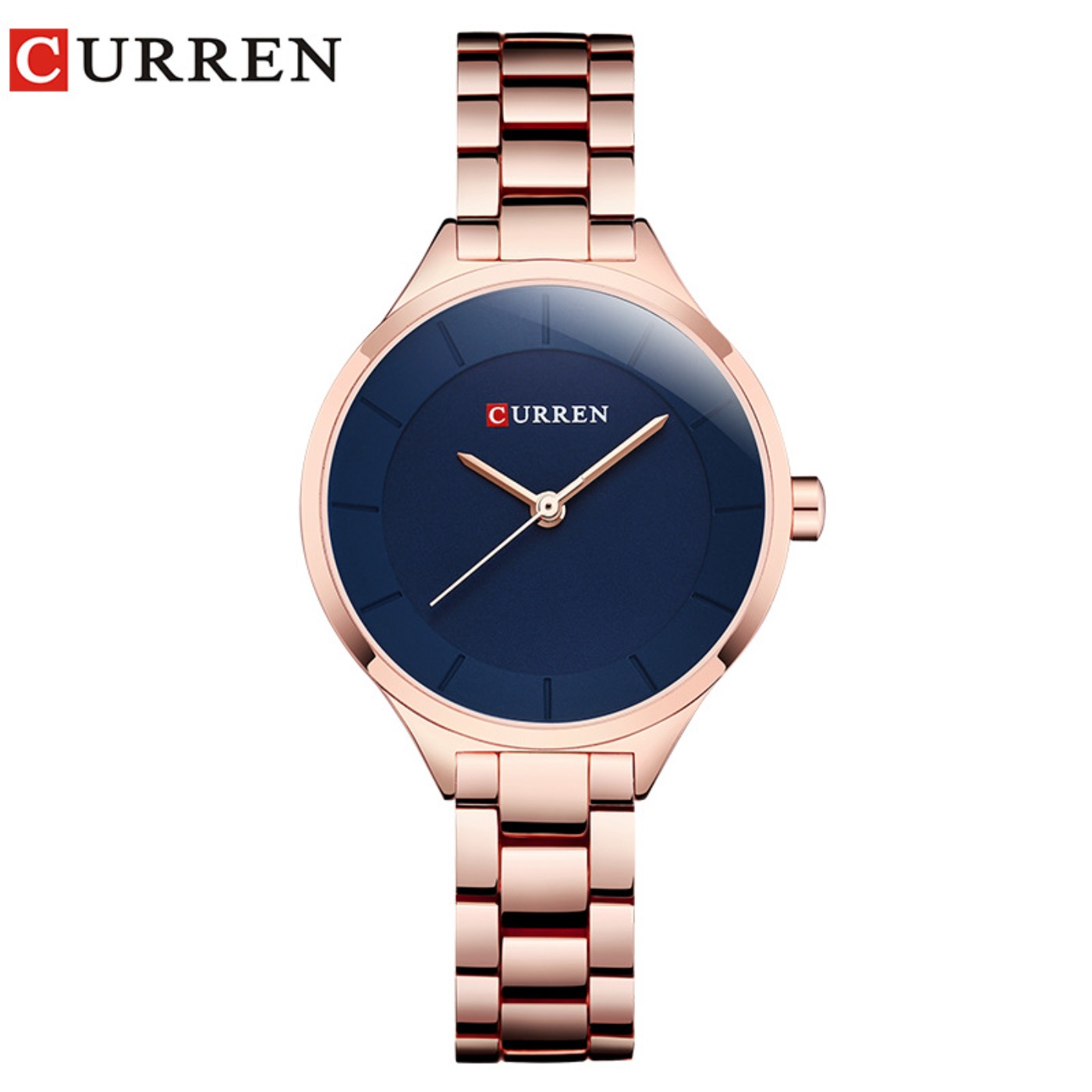 Luxury Watch Female - CURREN Jam Tangan Gelang Wanita Sederhana