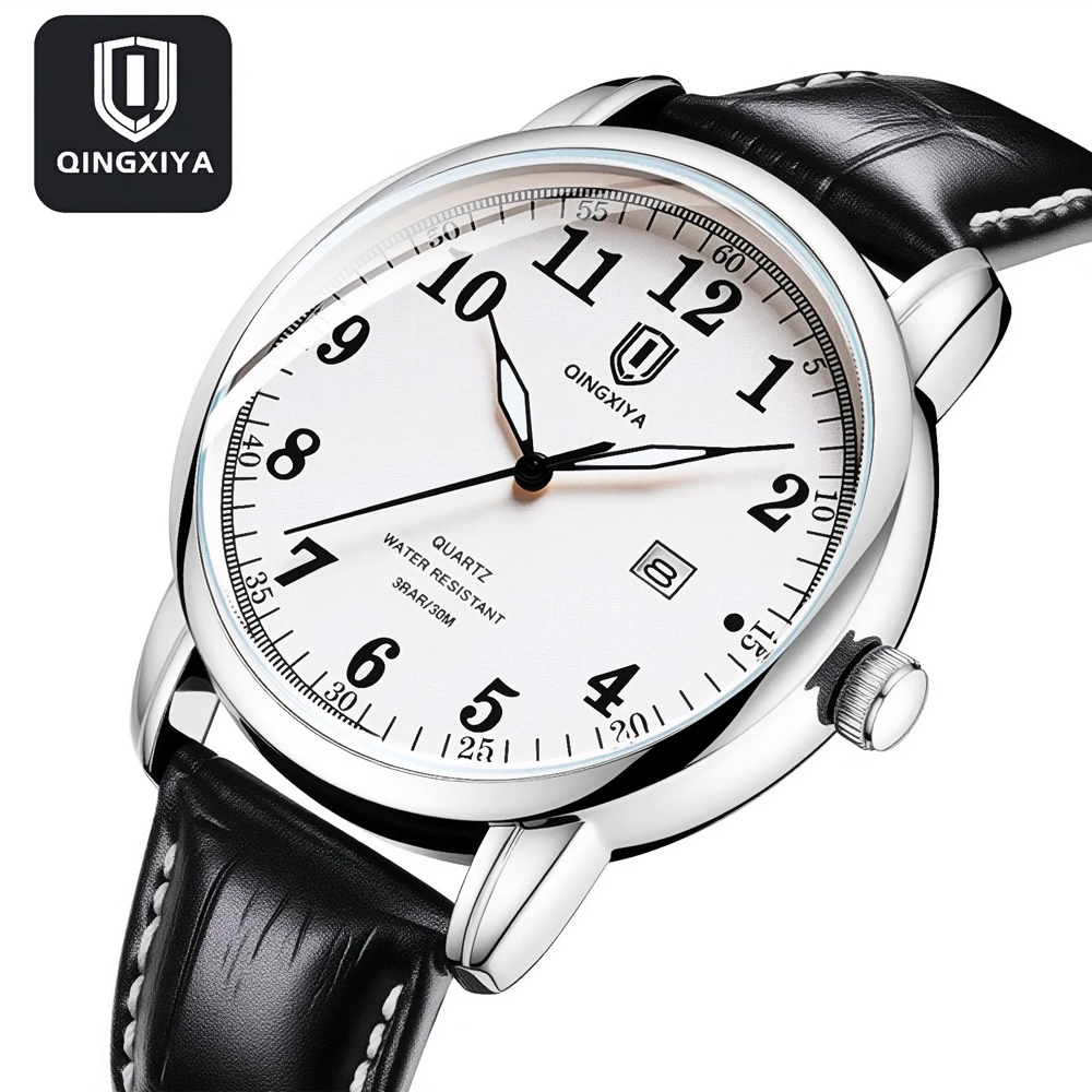 Luxury Watch Holder For Men - QINGXIYA Jam Tangan Bisnis Pria Jam