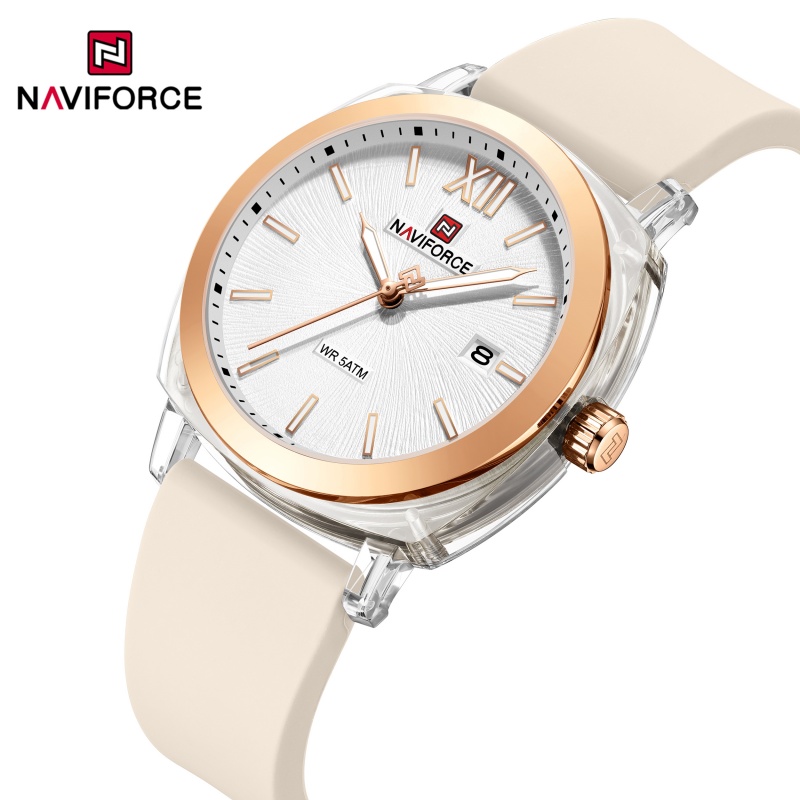 Luxury Watch Black - NAVIFORCE Jam Tangan Kuarsa Kreatif Wanita