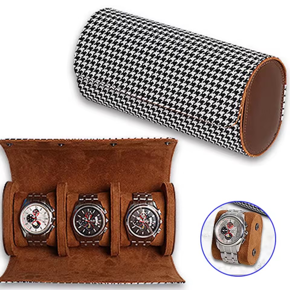 Luxury Watch Travel Case - Kotak Penyimpanan Jam Tangan Travel Case-1/2/3