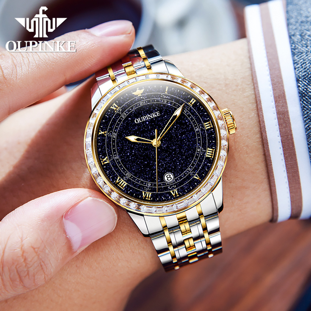 Jam Tangan Pria OUPINKE 3203 F - Luxury Watch All Brands ulasan dan harga