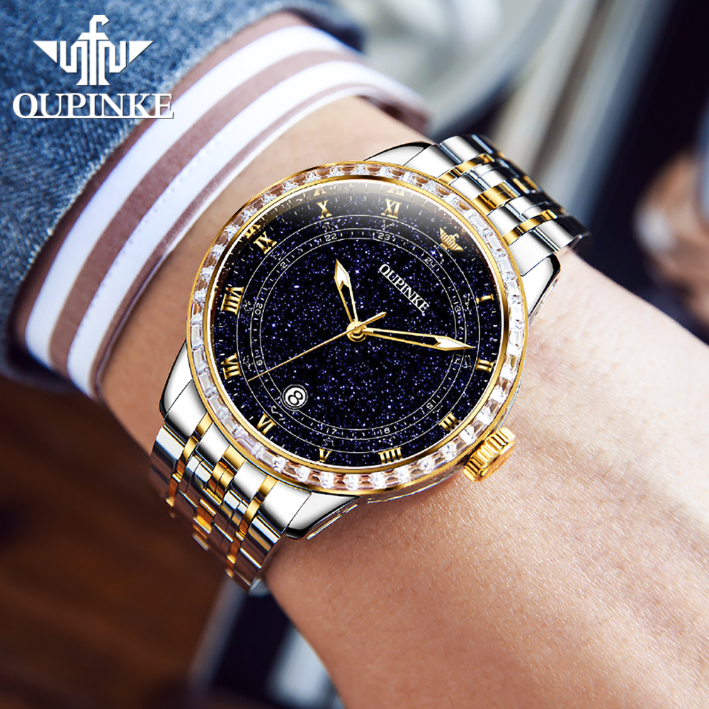 Jam Tangan Pria OUPINKE 3203 F - Luxury Watch All Brands ulasan dan harga