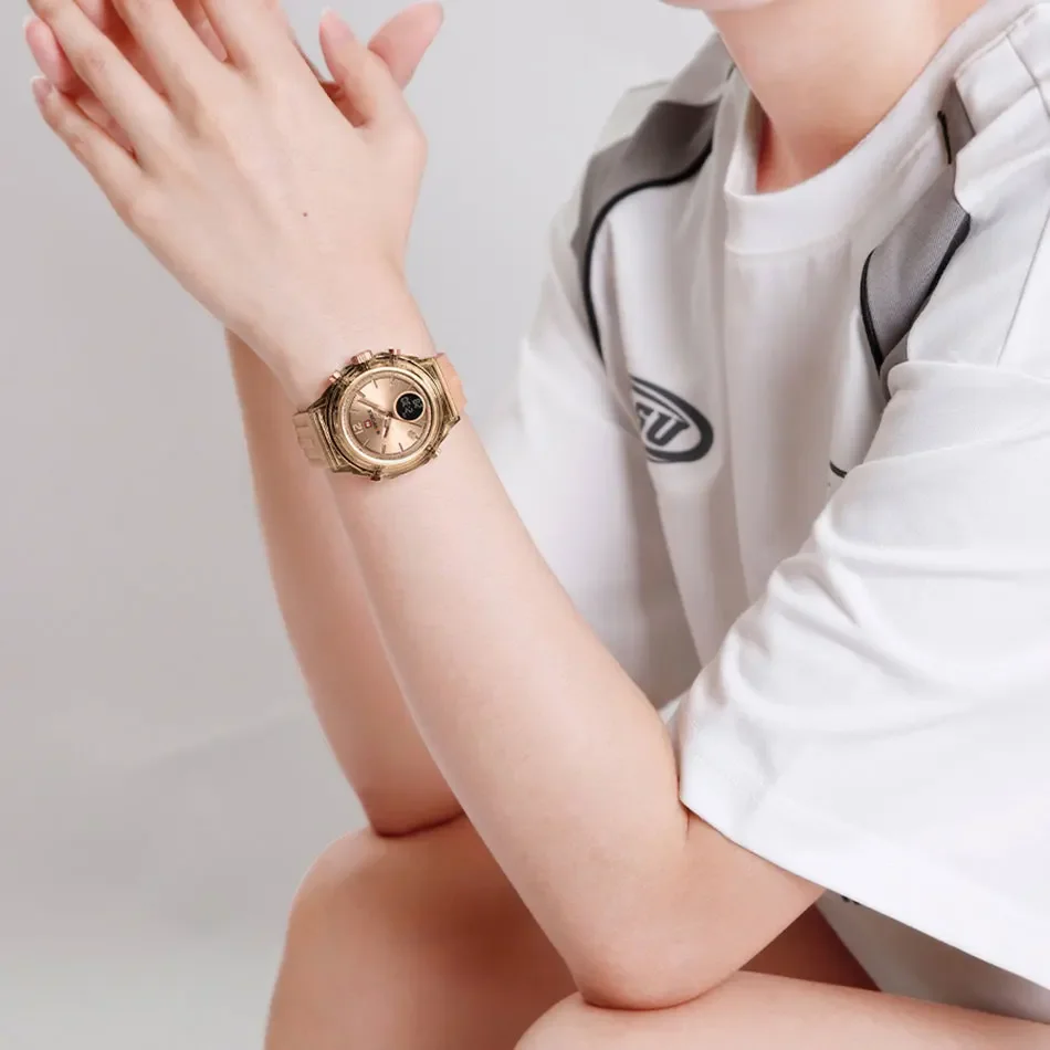 NAVIFORCE NF7109 jam tangan ku - Luxury Watch Black ulasan dan harga