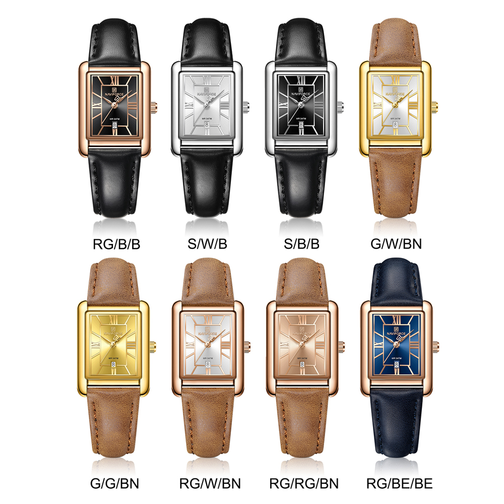 NAVIFORCE Jam Tangan Kuarsa Pe - Luxury Watch Black ulasan dan harga
