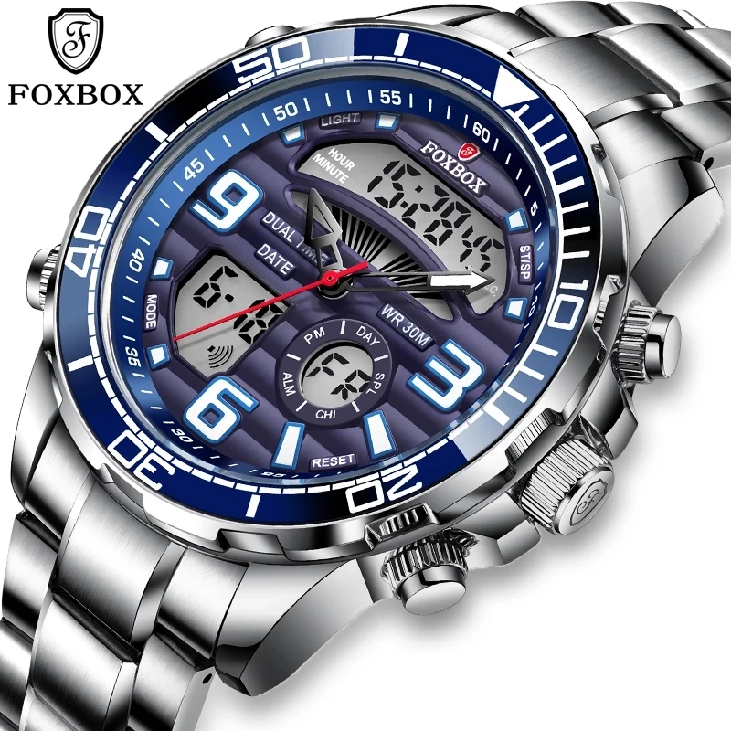 FOXBOX jam tangan pria, jam ta - Luxury Watch All Brands ulasan dan harga