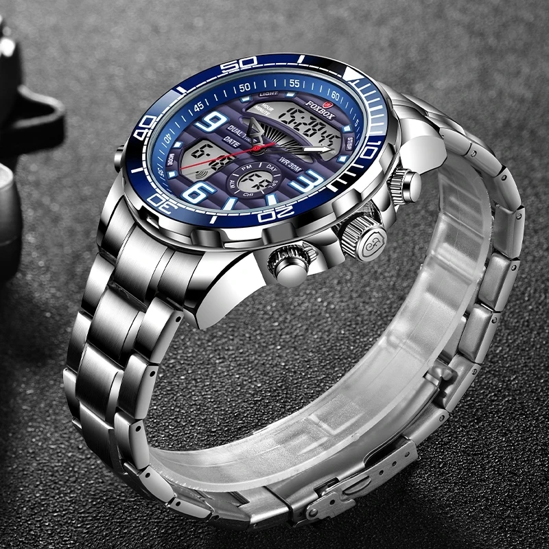 FOXBOX jam tangan pria, jam ta - Luxury Watch All Brands ulasan dan harga
