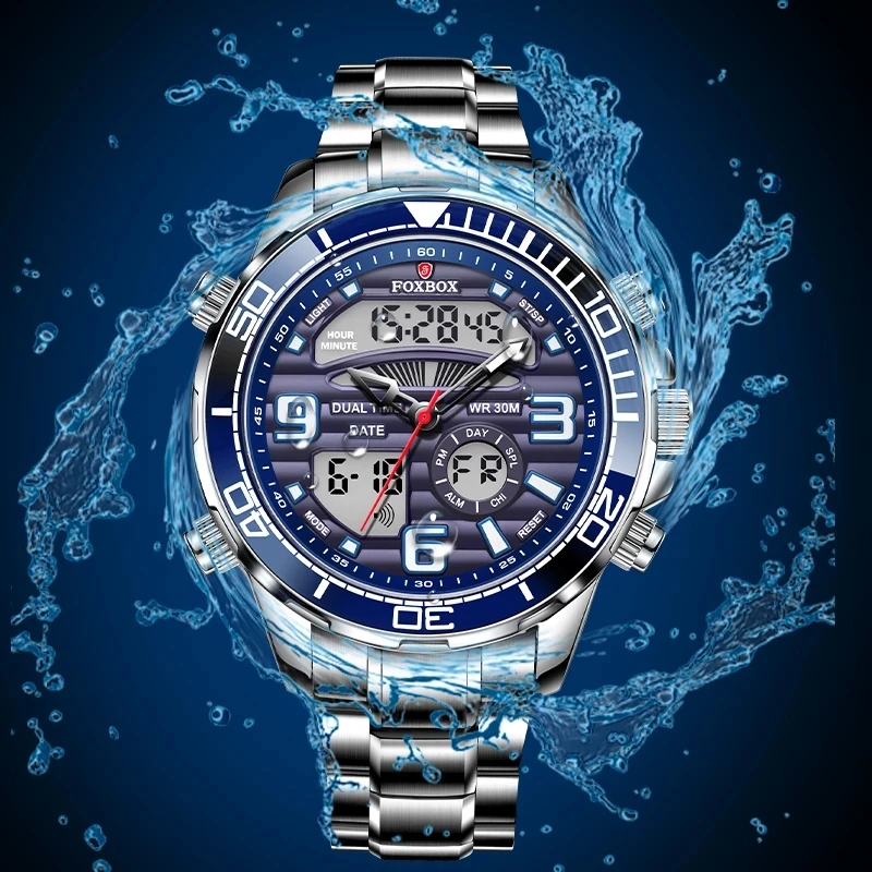 FOXBOX jam tangan pria, jam ta - Luxury Watch All Brands ulasan dan harga