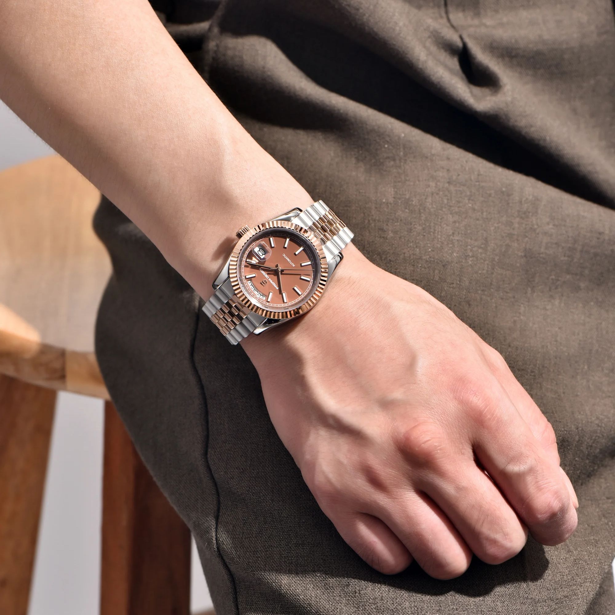 Jam Tangan Pria PAGANI DESIGN  - Cloisonne Enamel Dial ulasan dan harga
