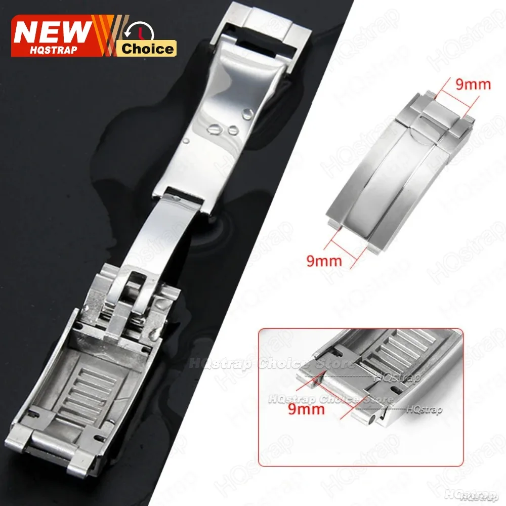 Gesper Lipat 9mmx9mm untuk Tal - Luxury Watch Black ulasan dan harga