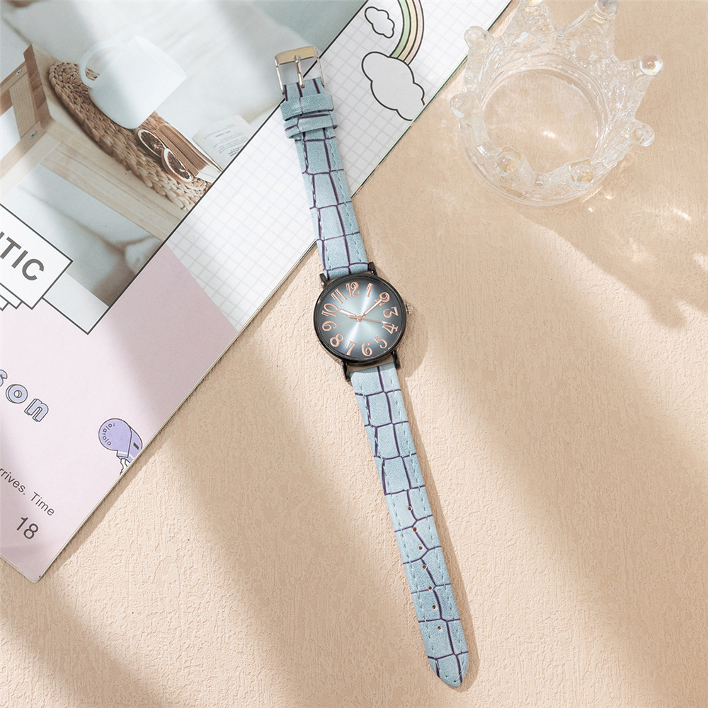 Jam tangan wanita, jam tangan  - Luxury Watch With Leather Strap ulasan dan harga