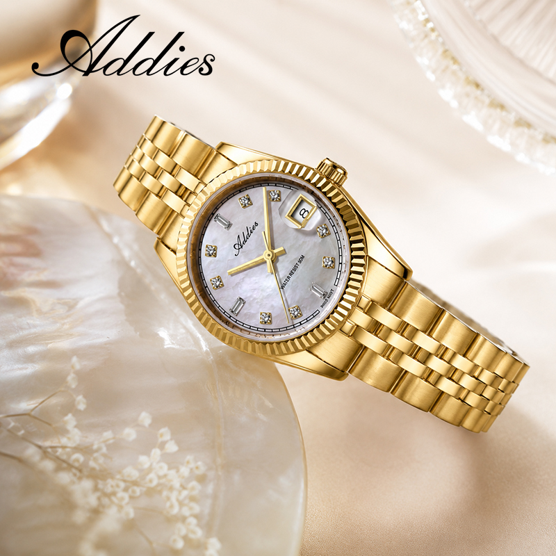 ADDIES Jam Tangan Wanita Baja  - Luxury Watch All Brands ulasan dan harga