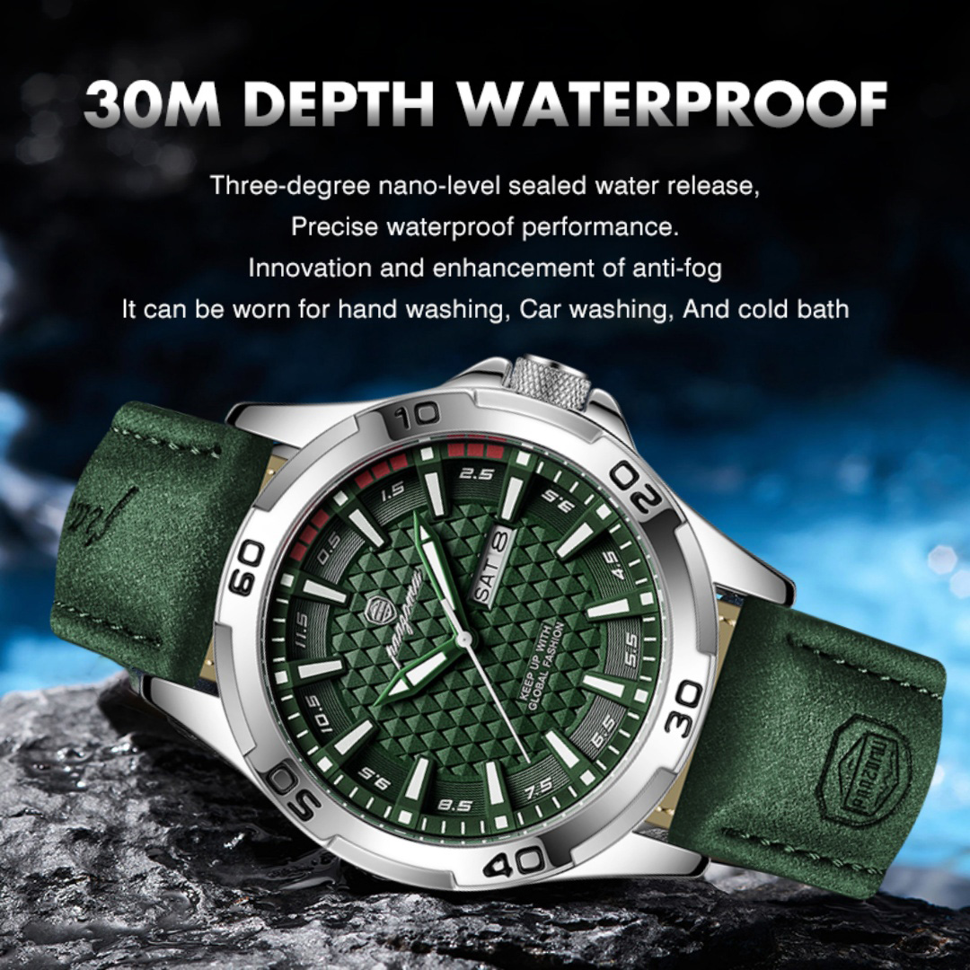 PAAZOMU Jam Tangan Pria Merek  - Luxury Watch Holder For Men ulasan dan harga