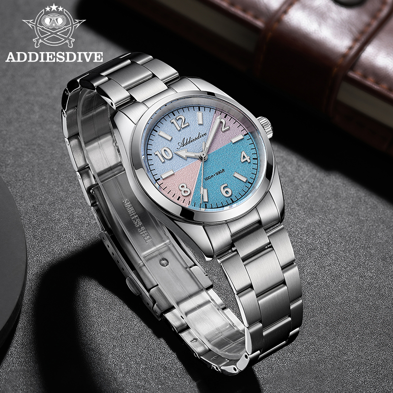ADDIESDIVE Jam Tangan Kaca Saf - Luxury Watch Packaging Box ulasan dan harga