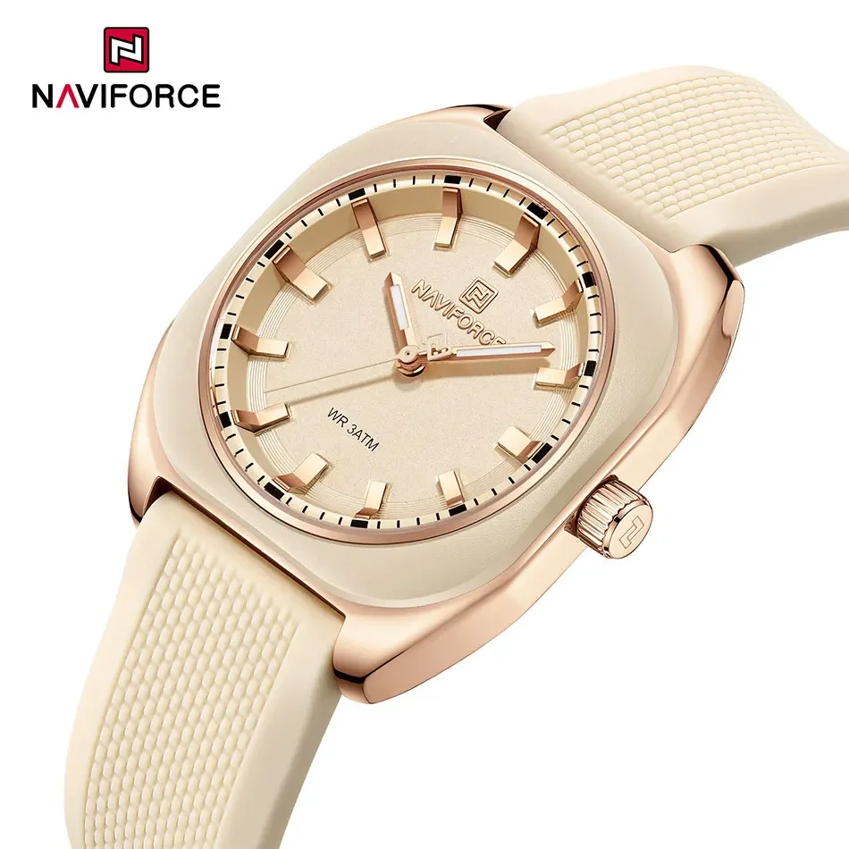 Jam Tangan Wanita NAVIFORCE 50 - Luxury Watch Black ulasan dan harga