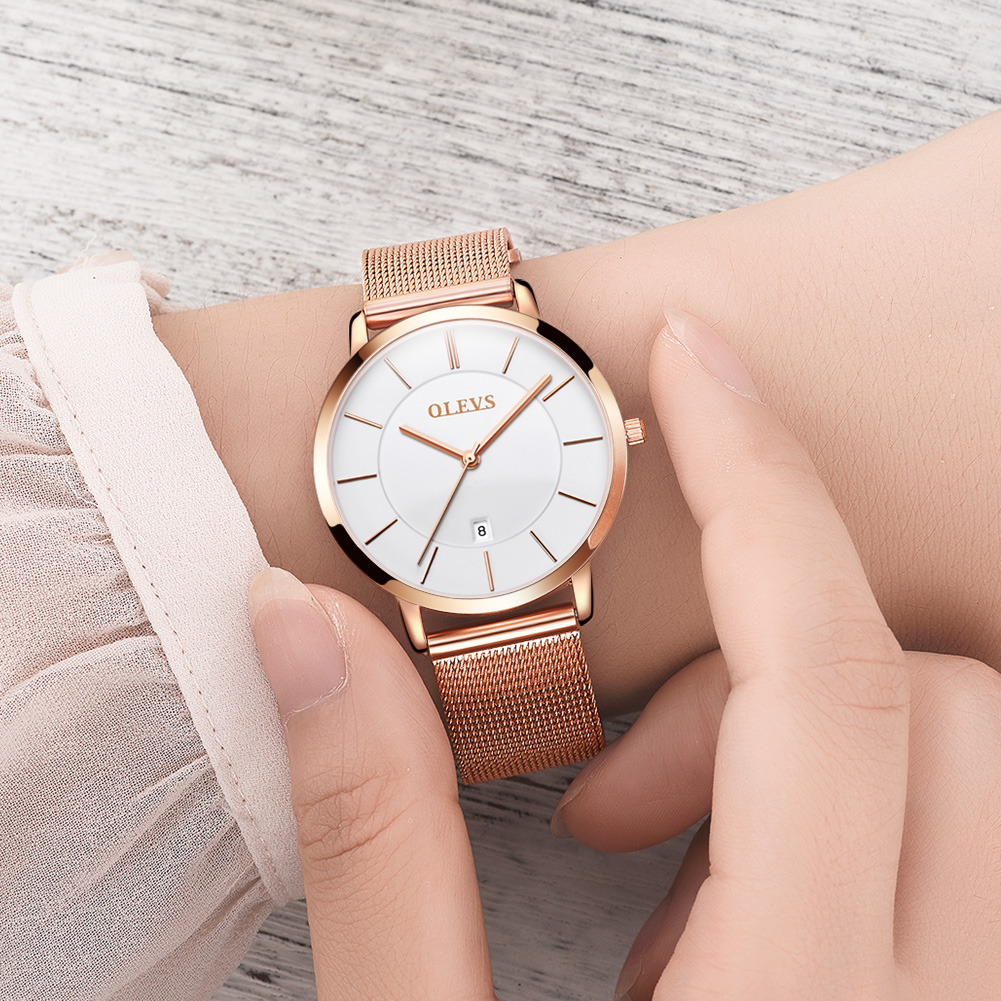 OLEVS Jam Tangan untuk Wanita  - Luxury Watch Packaging Box ulasan dan harga