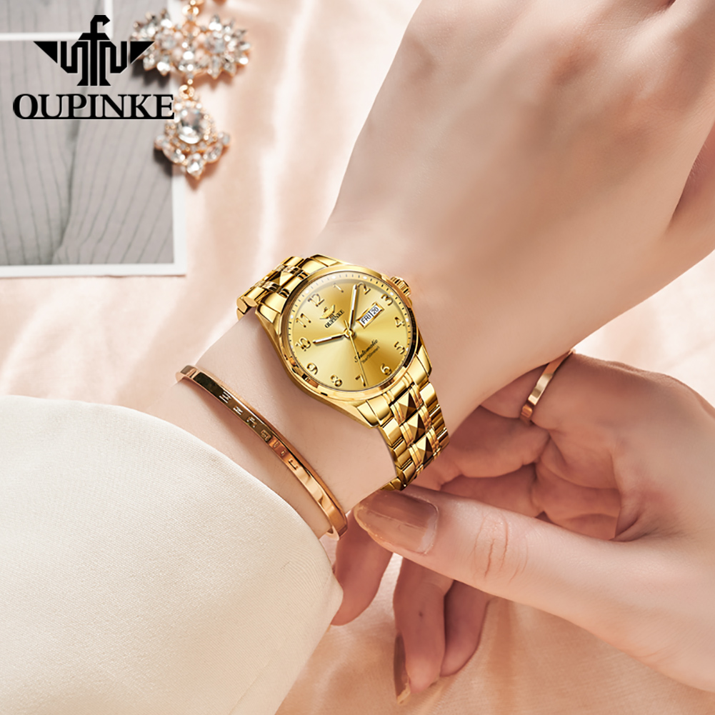 Jam Tangan Wanita OUPINKE 3228 - Luxury Watch All Brands ulasan dan harga