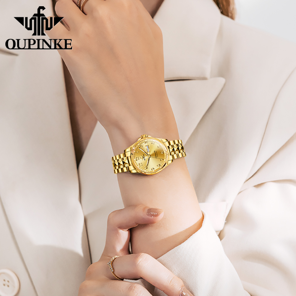 Jam Tangan Wanita OUPINKE 3228 - Luxury Watch All Brands ulasan dan harga