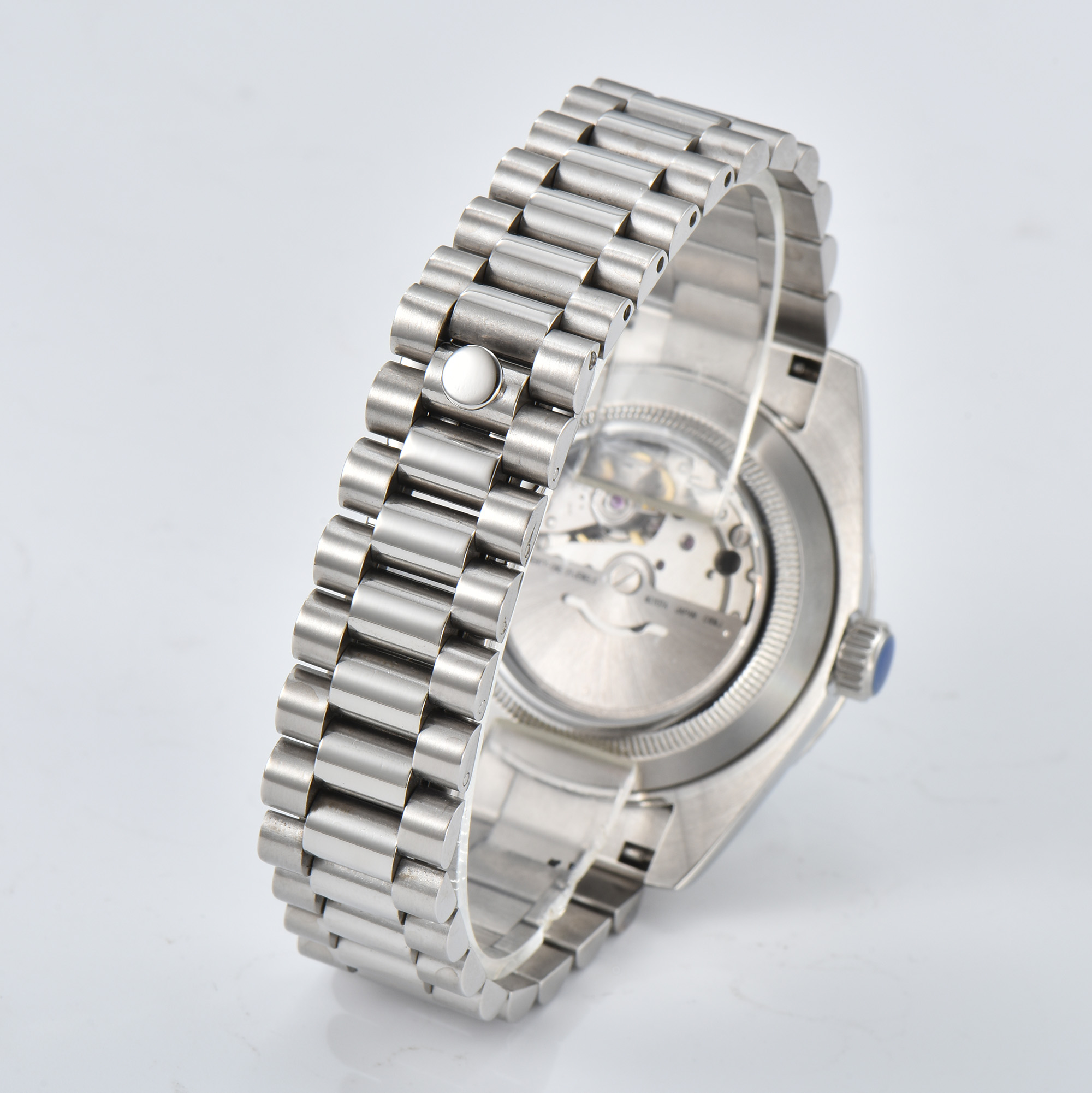 Jam Tangan Pria Kreatif 40mm/3 - Sapphire Crystal Display ulasan dan harga