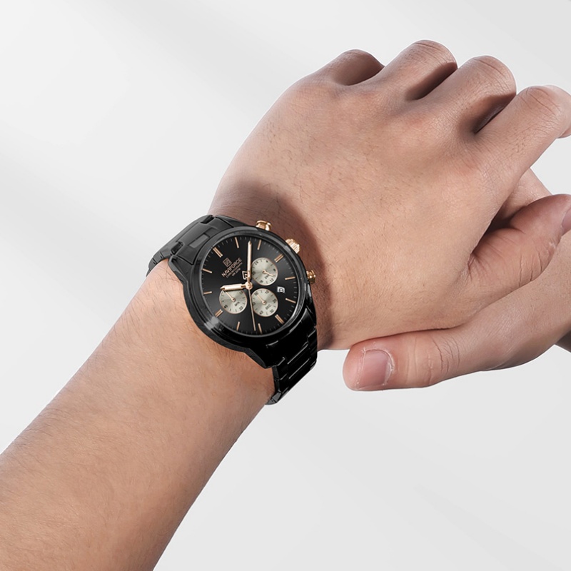 Jam Tangan Pria NAVIFORCE Quar - Luxury Watch Men ulasan dan harga