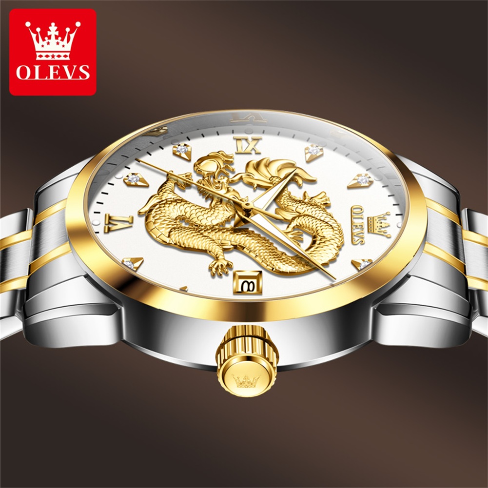 OLEVS Jam Tangan Kuarsa Dial N - Luxury Watch In China ulasan dan harga