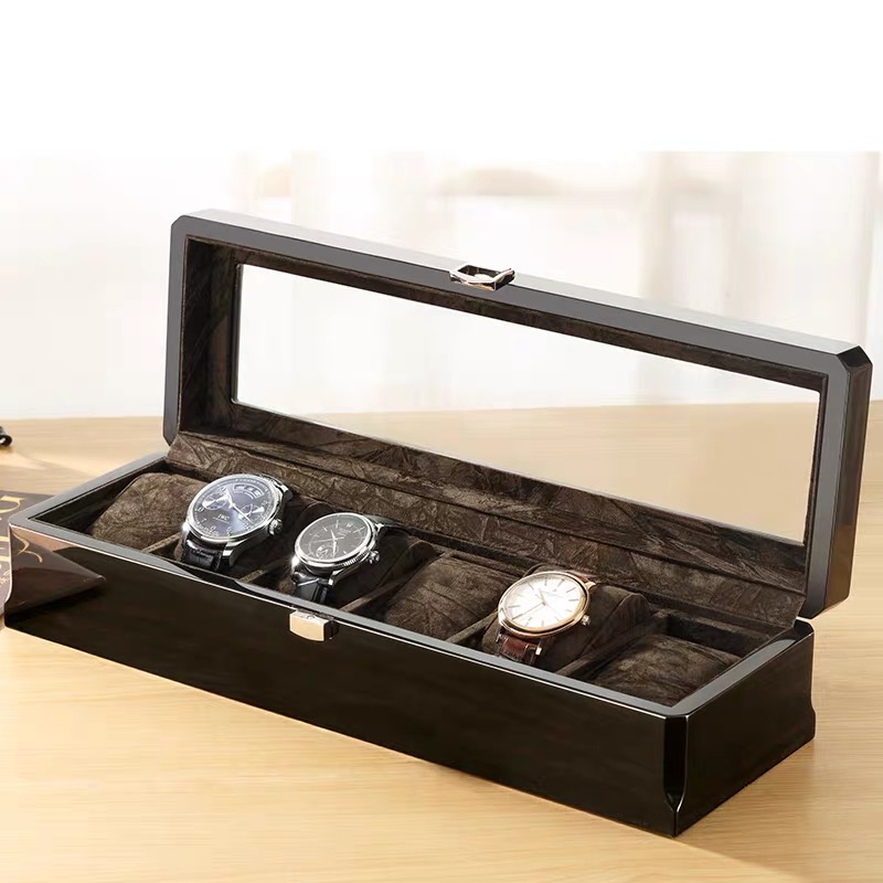 Kotak Jam Tangan Kayu Hitam Co - Luxury Watch E Jewellery ulasan dan harga