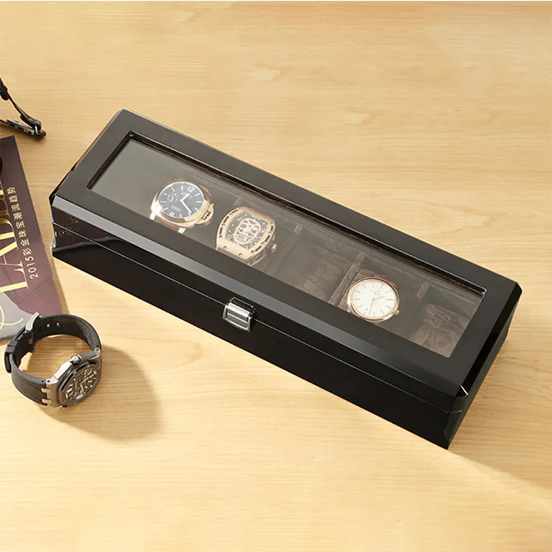 Kotak Jam Tangan Kayu Hitam Co - Luxury Watch E Jewellery ulasan dan harga