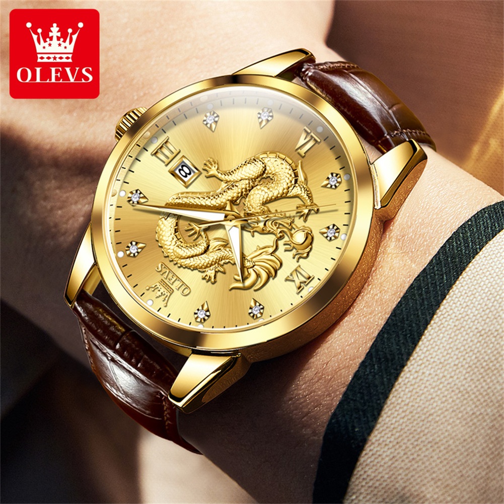 Jam Tangan Pria OLEVS Top Bran - Luxury Watch In China ulasan dan harga
