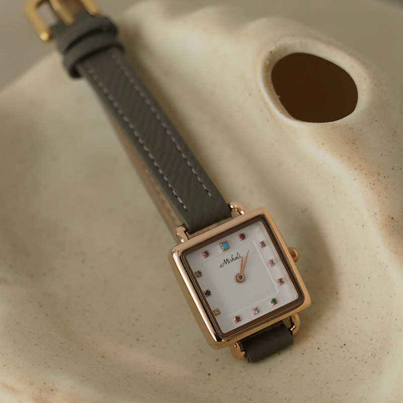 Jam Tangan Wanita Asli, Gaya P - Luxury Watch With Leather Strap ulasan dan harga