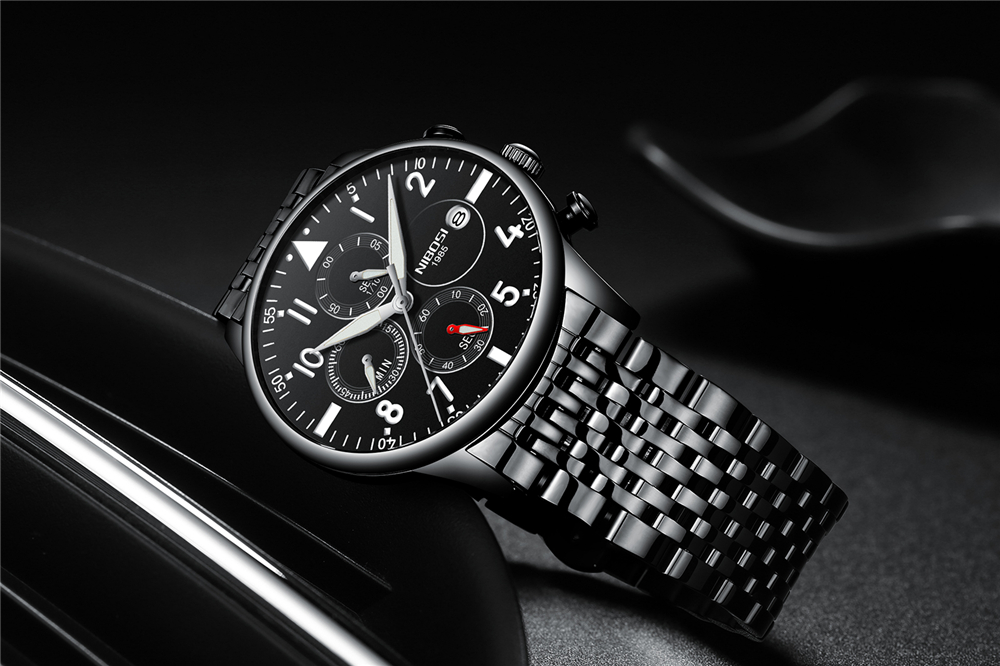 Jam Tangan Pria NIBOSI Fashion - Luxury Watch Men ulasan dan harga