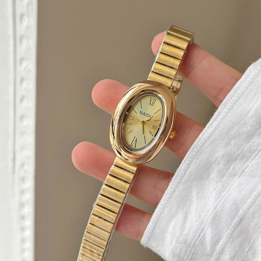 Jam Tangan Kuarsa Wanita Oval  - Luxury Watch Female ulasan dan harga