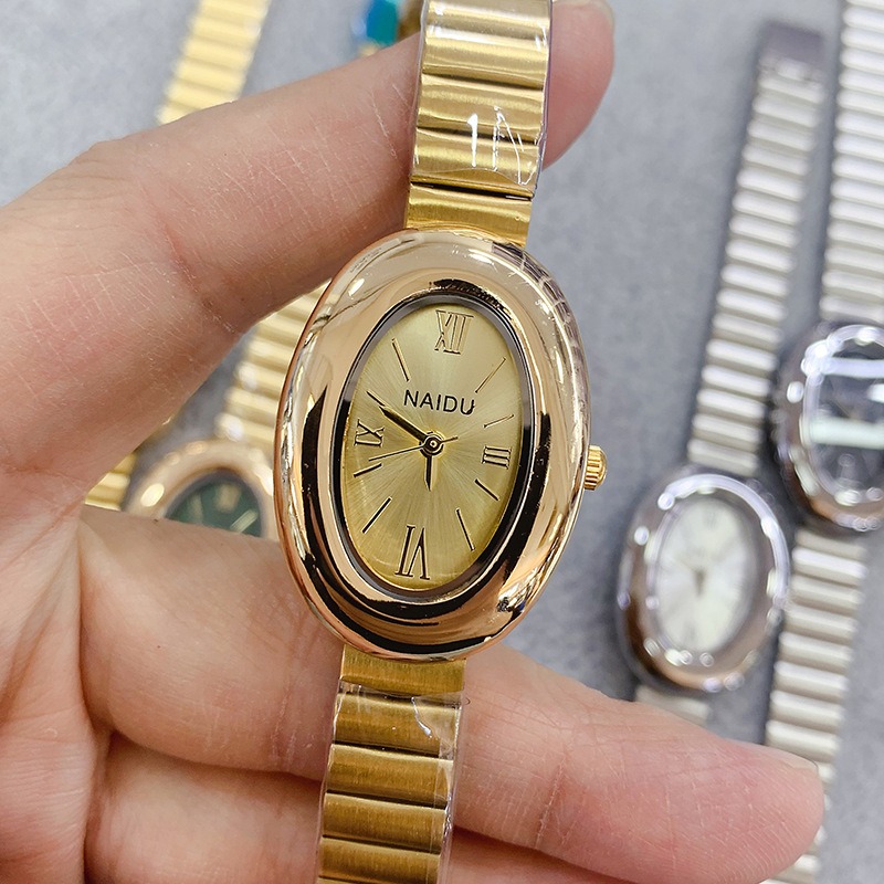 Jam Tangan Kuarsa Wanita Oval  - Luxury Watch Female ulasan dan harga