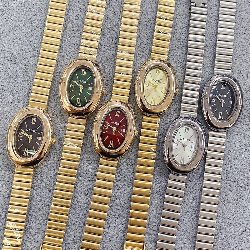 Jam Tangan Kuarsa Wanita Oval  - Luxury Watch Female ulasan dan harga