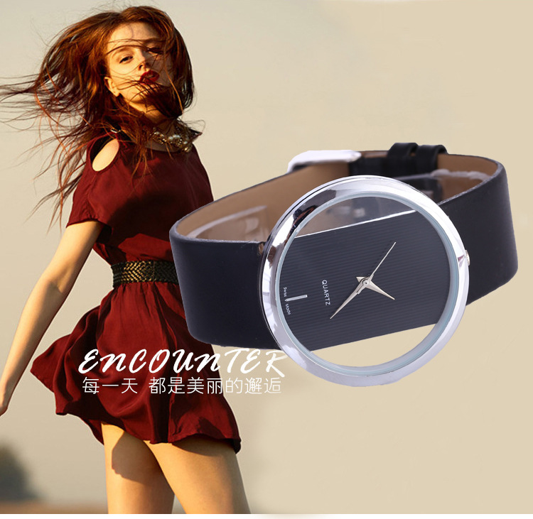 Wanita Jam Tangan Atas Merek M - Luxury Watch With Leather Strap ulasan dan harga