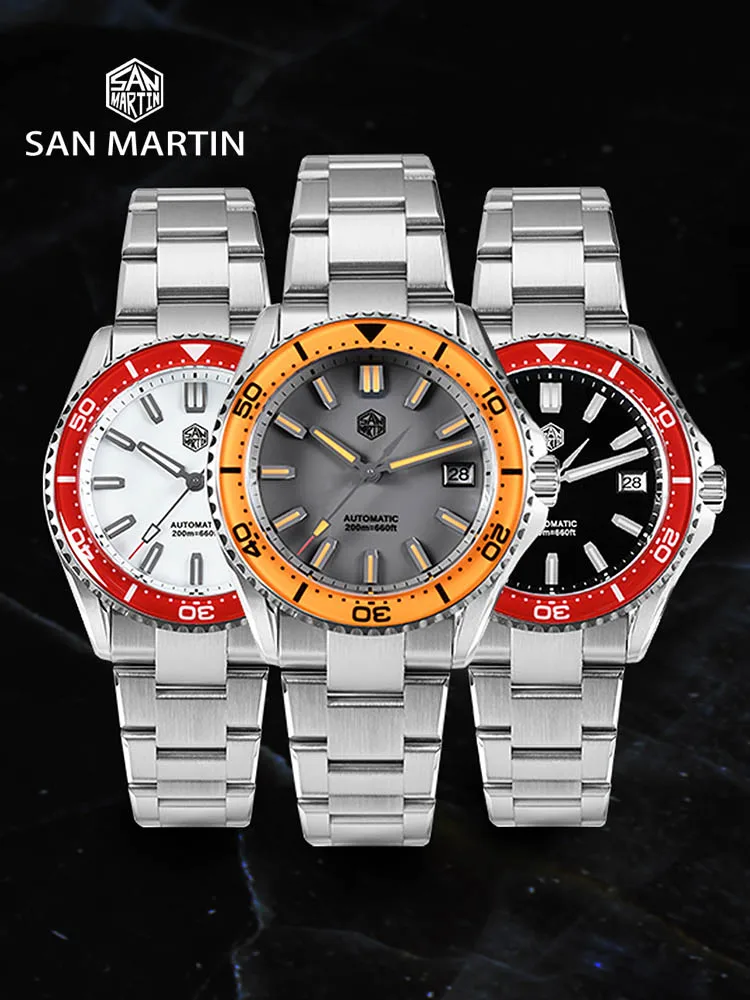 Jam Tangan Menyelam San Martin - Cloisonne Enamel Dial ulasan dan harga