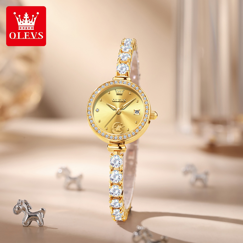 OLEVS Jam Tangan Wanita Asli M - Luxury Watch E Jewellery ulasan dan harga