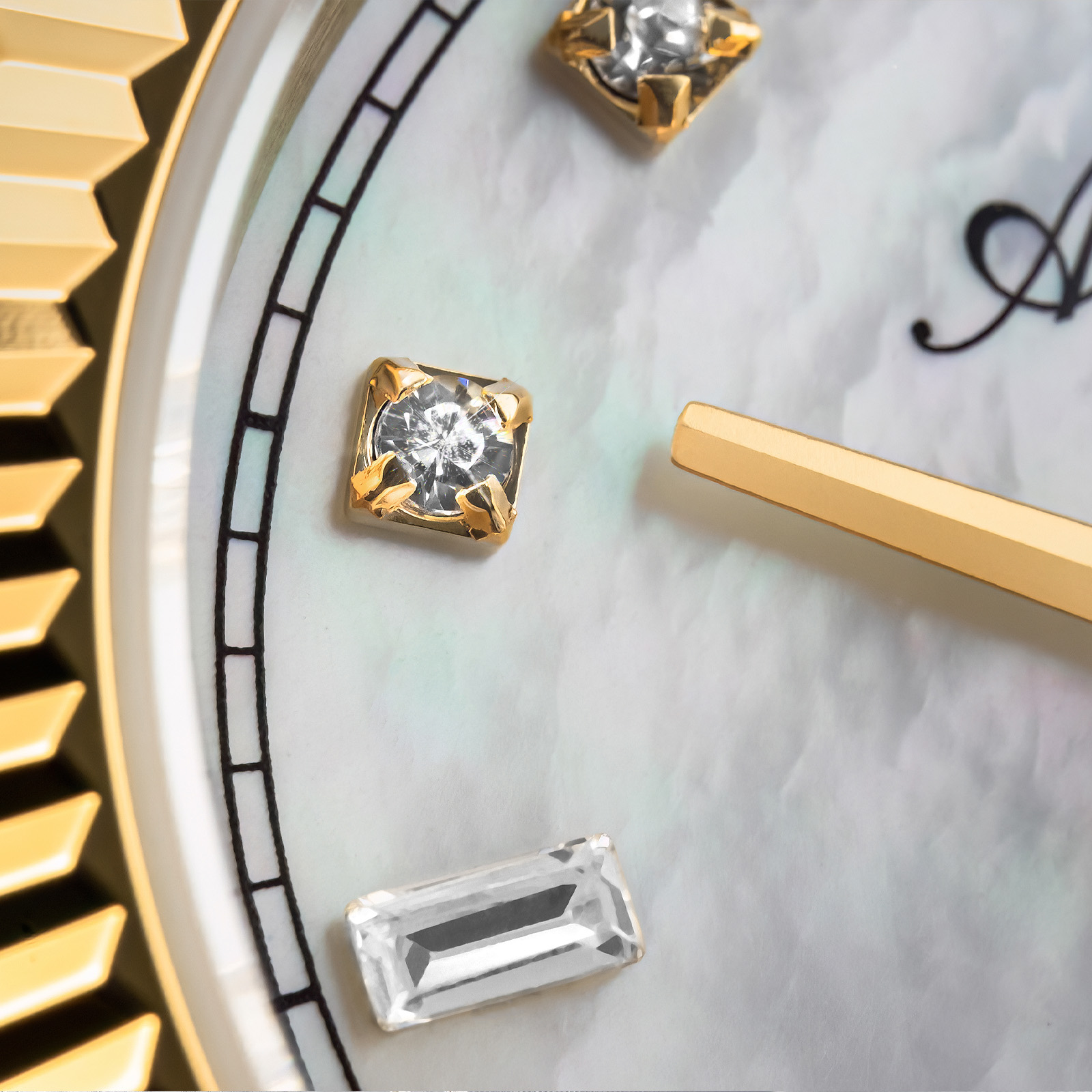 ADDIES Jam Tangan Tampilan Tan - Sapphire Crystal Display ulasan dan harga