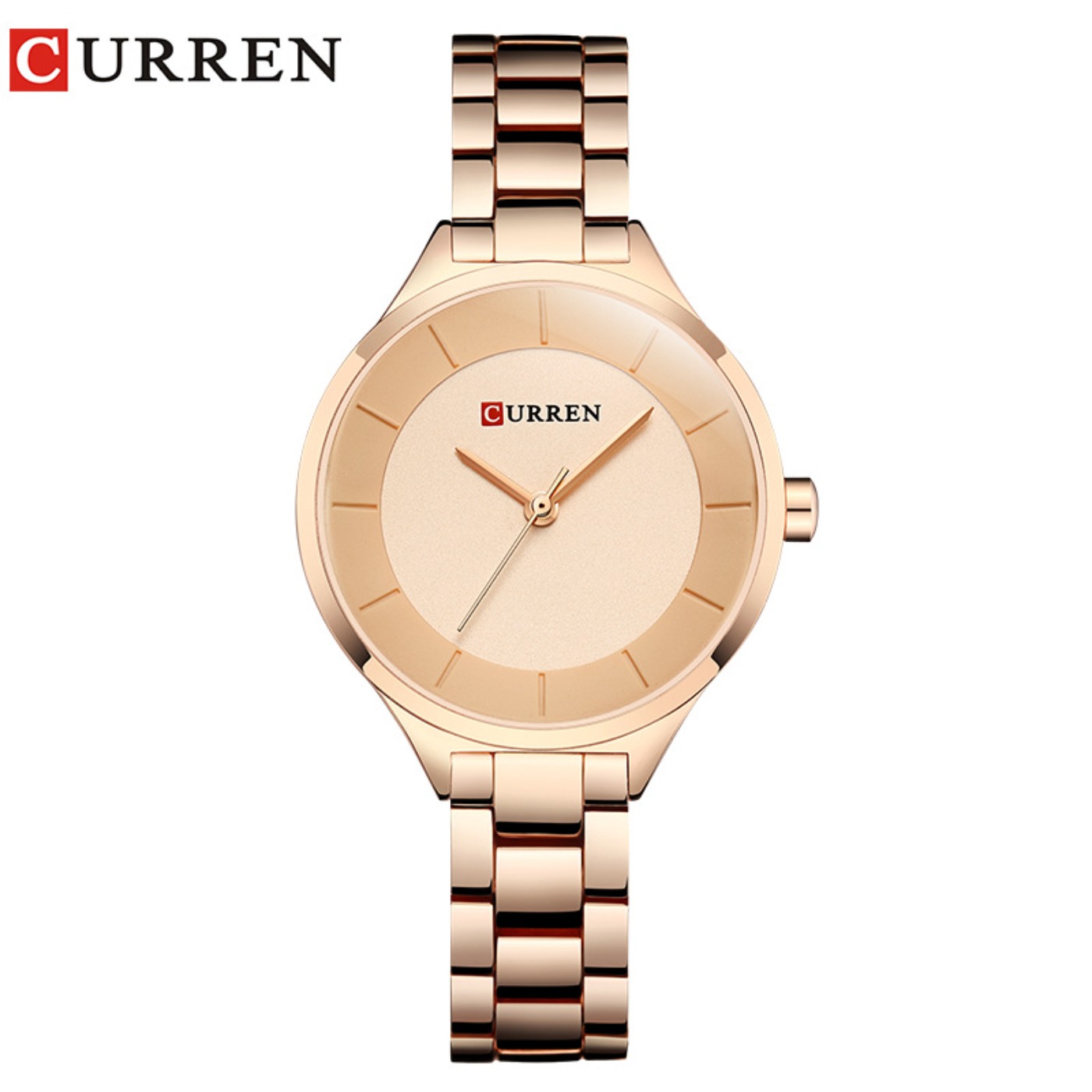 CURREN Jam Tangan Gelang Wanit - Luxury Watch Female ulasan dan harga