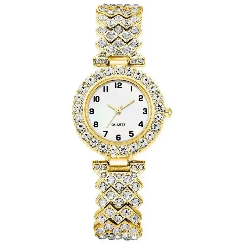 1pcs/2pcs Set Jam Tangan Wanit - Luxury Watch Female ulasan dan harga
