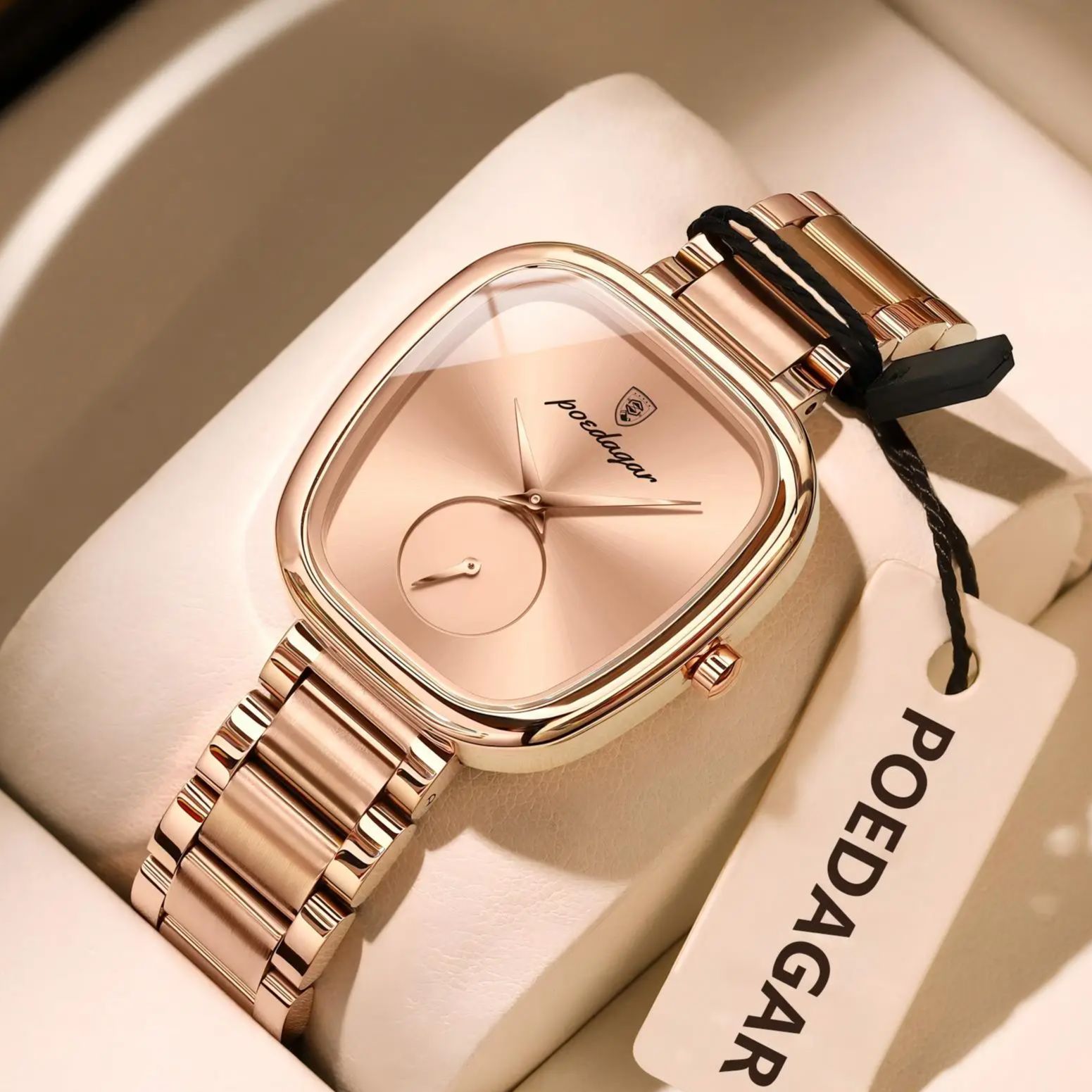 Jam Tangan Wanita POEDAGAR Top - Luxury Watch Female ulasan dan harga